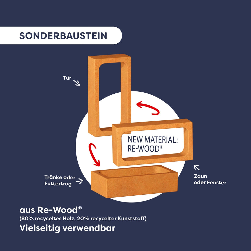 Speelset My 1st Block World - Paardenstal - Speelsets Haba - In den Olifant