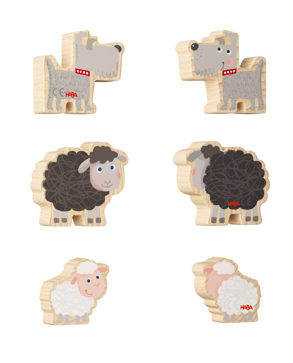 Speelset My 1st Block World Schapenweide - set van 17 - Speelsets Haba - In den Olifant
