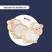 Speelset My 1st Block World Schapenweide - set van 17 - Speelsets Haba - In den Olifant