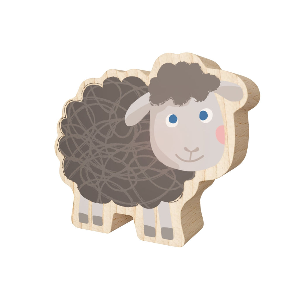 Speelset My 1st Block World Schapenweide - set van 17 - Speelsets Haba - In den Olifant