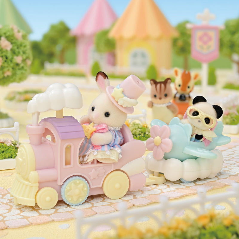 Speelset Pretpark Vliegtuig & trein - Speelsets Sylvanian Families - In den Olifant