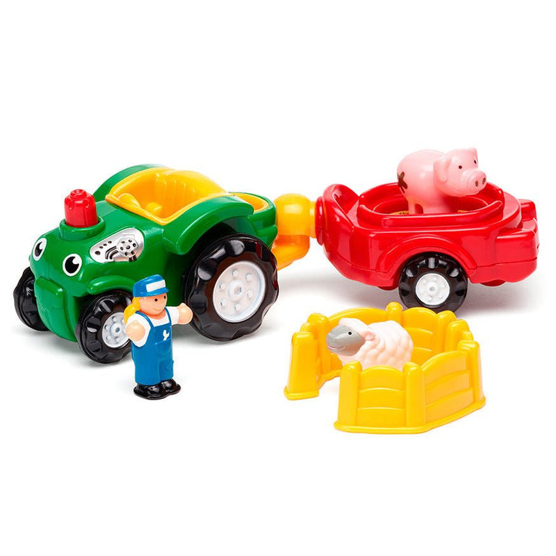 Speelset Taylor's Tractor Ride - set van 7 - Speelvoertuigen WOW - In den Olifant