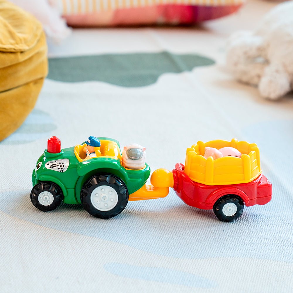 Speelset Taylor's Tractor Ride - set van 7 - Speelvoertuigen WOW - In den Olifant