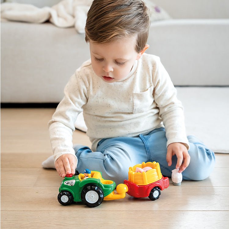 Speelset Taylor's Tractor Ride - set van 7 - Speelvoertuigen WOW - In den Olifant