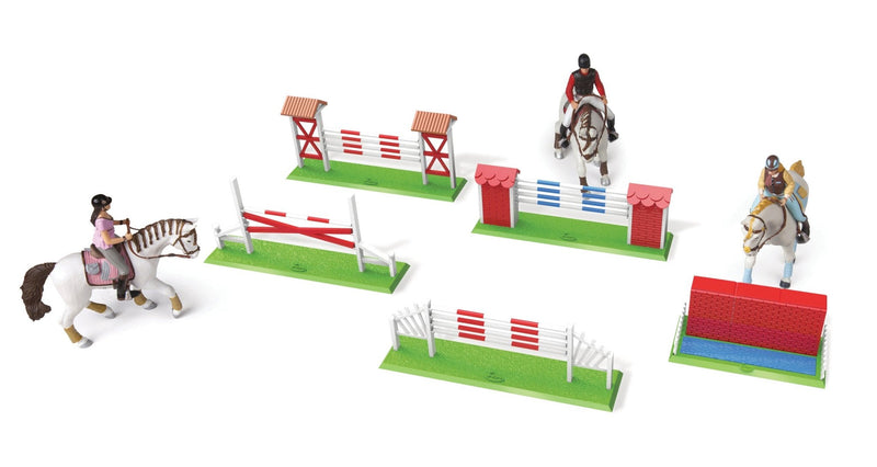 Speelset voor paarden - Set de concours - Speelsets Papo - In den Olifant