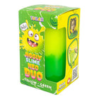 Speelslijm Jiggly Neo Duo geel en groen - 430 g - Sensorisch speelgoed Tuban - In den Olifant