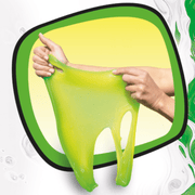 Speelslijm Jiggly Neo Duo geel en groen - 430 g - Sensorisch speelgoed Tuban - In den Olifant