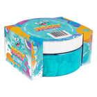 Speelslijm Jiggly turquoise met parelglans - 200 g - Sensorisch speelgoed Tuban - In den Olifant