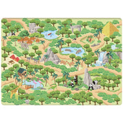Speeltapijt Jungle - 130 x 180 cm - Speelmatten en - bogen Mats & Joy - In den Olifant