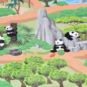 Speeltapijt Jungle - 130 x 180 cm - Speelmatten en - bogen Mats & Joy - In den Olifant