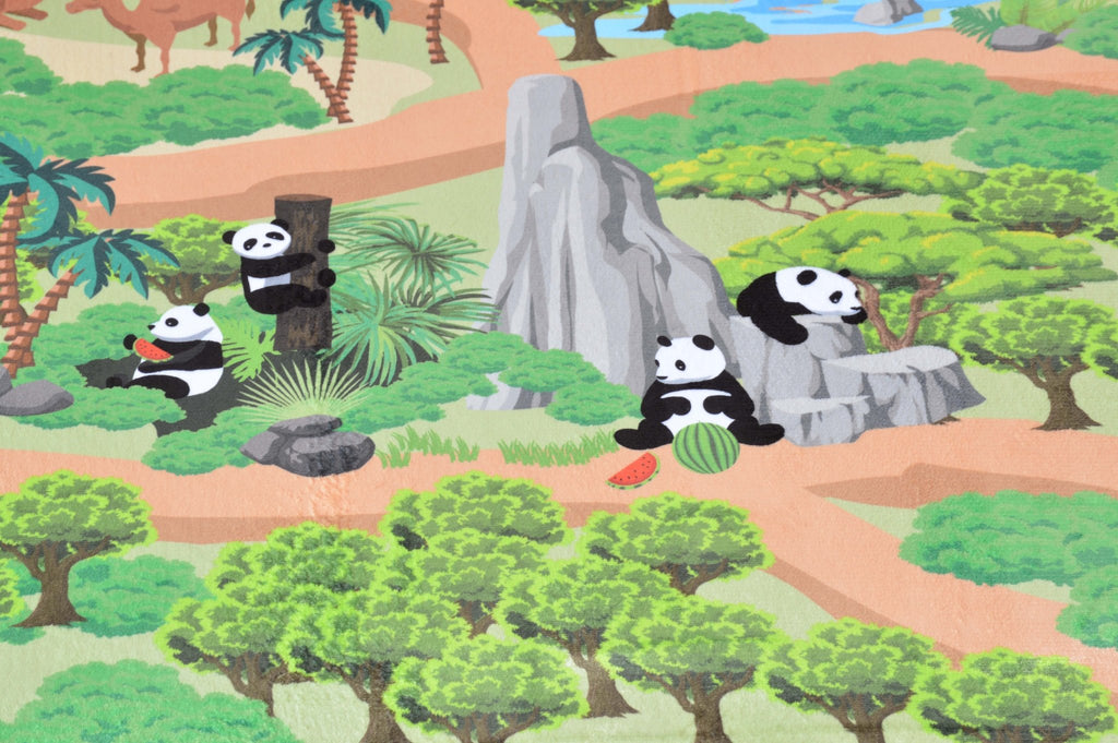 Speeltapijt Jungle - 130 x 180 cm - Speelmatten en - bogen Mats & Joy - In den Olifant