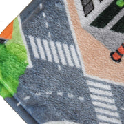 Speeltapijt met straten City - 130 x 180 cm - Speelmatten en - bogen Mats & Joy - In den Olifant