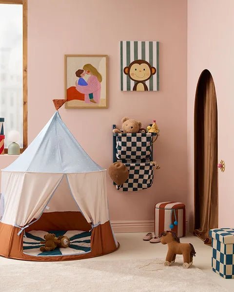 Speeltent Circus Blue - Tipi's en speeltenten Kid's Concept - In den Olifant