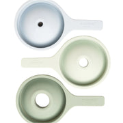 Speeltrechters Foldable Funnels Green Blue - set van 3 - Sensorisch speelgoed Inspire My Play - In den Olifant