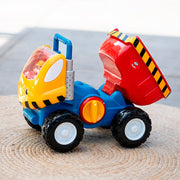 Speelvoertuig Dustin Dump Truck - set van 2 - Speelvoertuigen WOW - In den Olifant