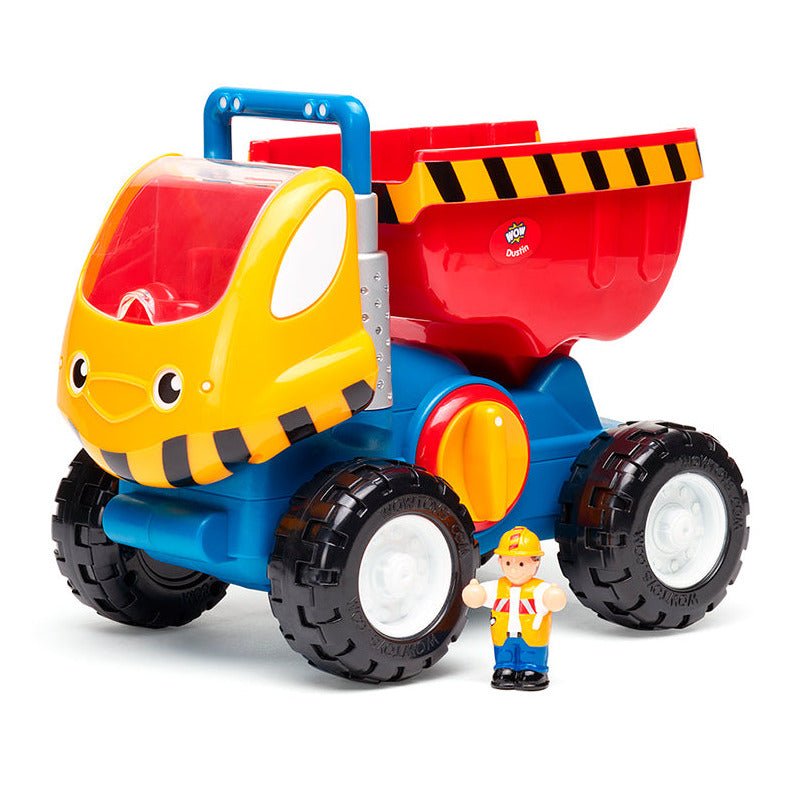 Speelvoertuig Dustin Dump Truck - set van 2 - Speelvoertuigen WOW - In den Olifant