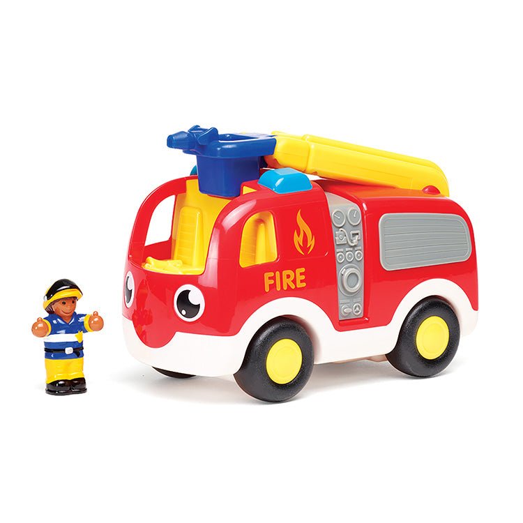 Speelvoertuig Ernie Fire Engine - set van 2 - Auto's en voertuigen WOW - In den Olifant