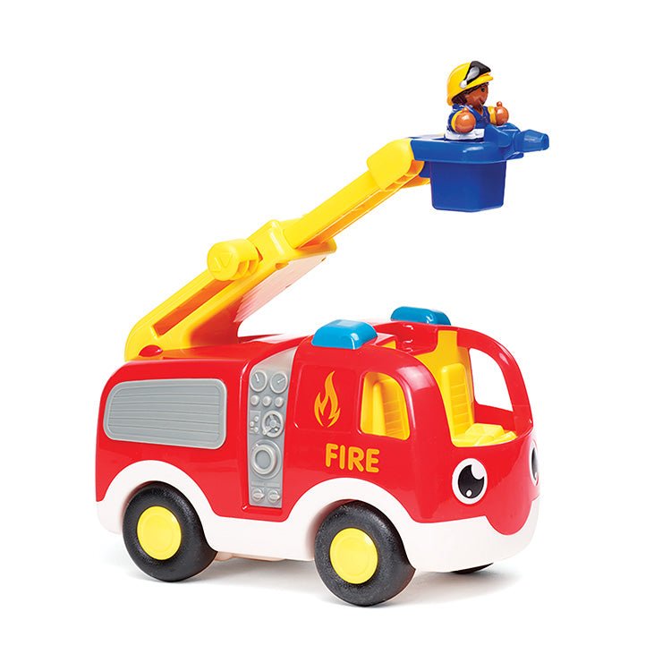 Speelvoertuig Ernie Fire Engine - set van 2 - Auto's en voertuigen WOW - In den Olifant