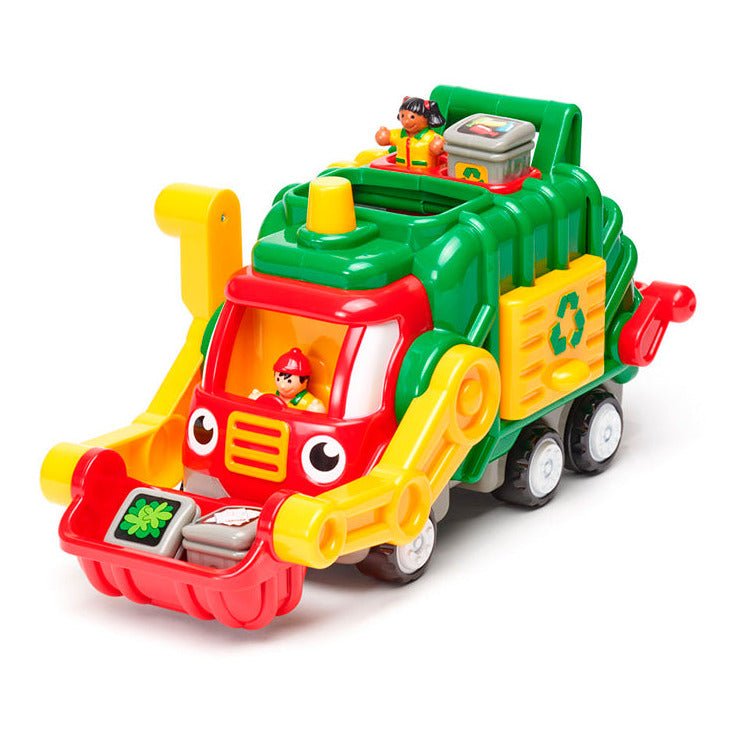 Speelvoertuig Flip n Tip Fred - set van 6 - Speelvoertuigen WOW - In den Olifant