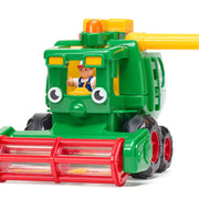 Speelvoertuig Harvey Harvester - set van 4 - Auto's en voertuigen WOW Toys - In den Olifant