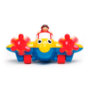 Speelvoertuig Johnny Jungle Plane - set van 3 - Vliegtuigen en helicopters WOW Toys - In den Olifant