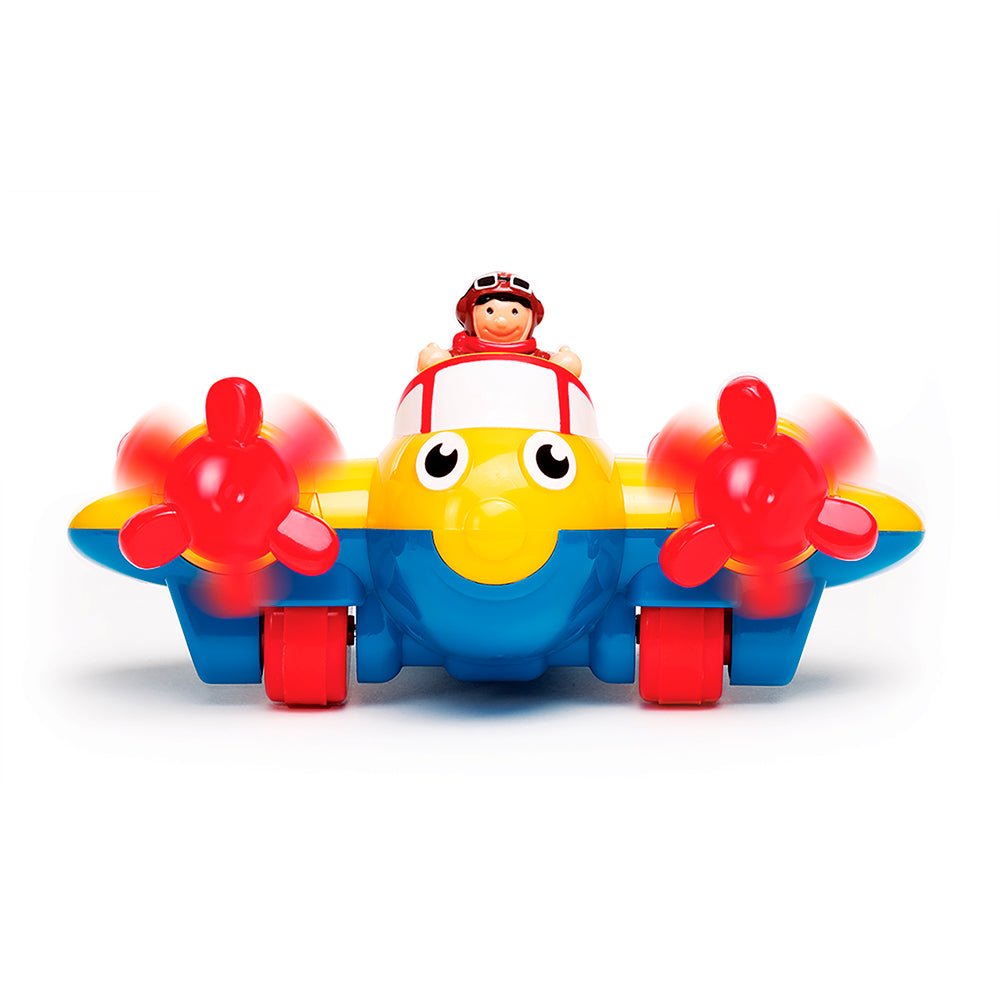 Speelvoertuig Johnny Jungle Plane - set van 3 - Vliegtuigen en helicopters WOW Toys - In den Olifant