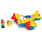 Speelvoertuig Johnny Jungle Plane - set van 3 - Vliegtuigen en helicopters WOW Toys - In den Olifant