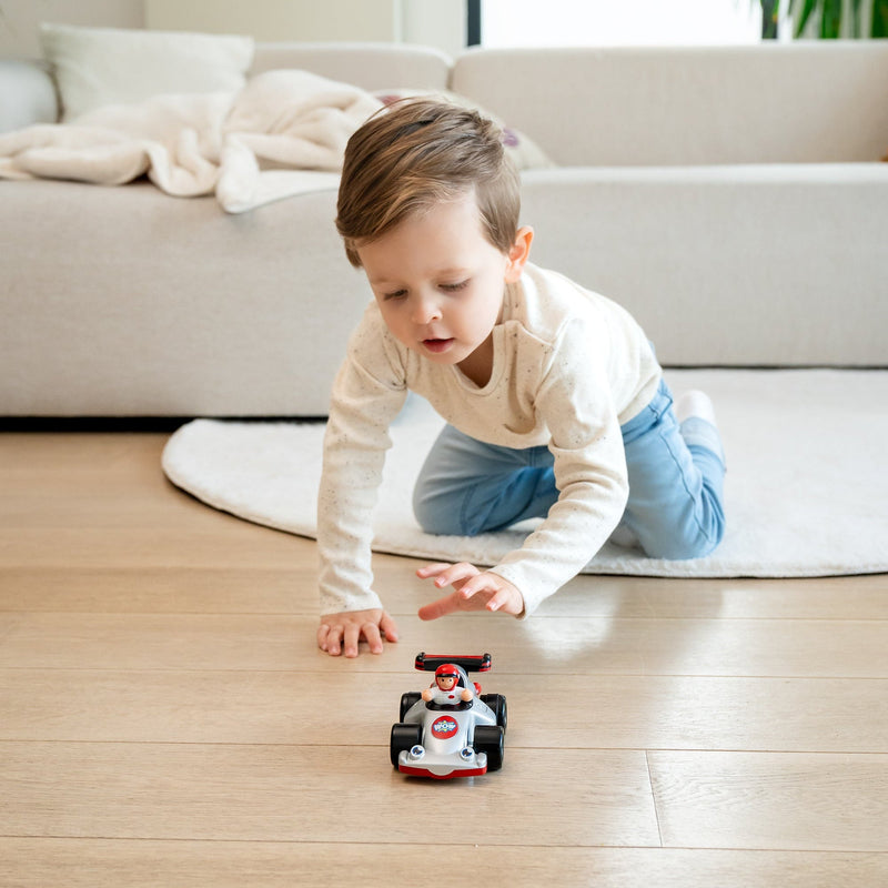 Speelvoertuig Richie Race Car - set van 3 - Speelvoertuigen WOW - In den Olifant