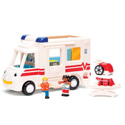 Speelvoertuig Robin's Medical Rescue - set van 5 - Speelvoertuigen WOW - In den Olifant