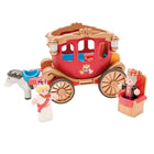 Speelvoetuig Gigi 's Royal Carriage - met 2 popjes - Speelvoertuigen WOW Toys - In den Olifant