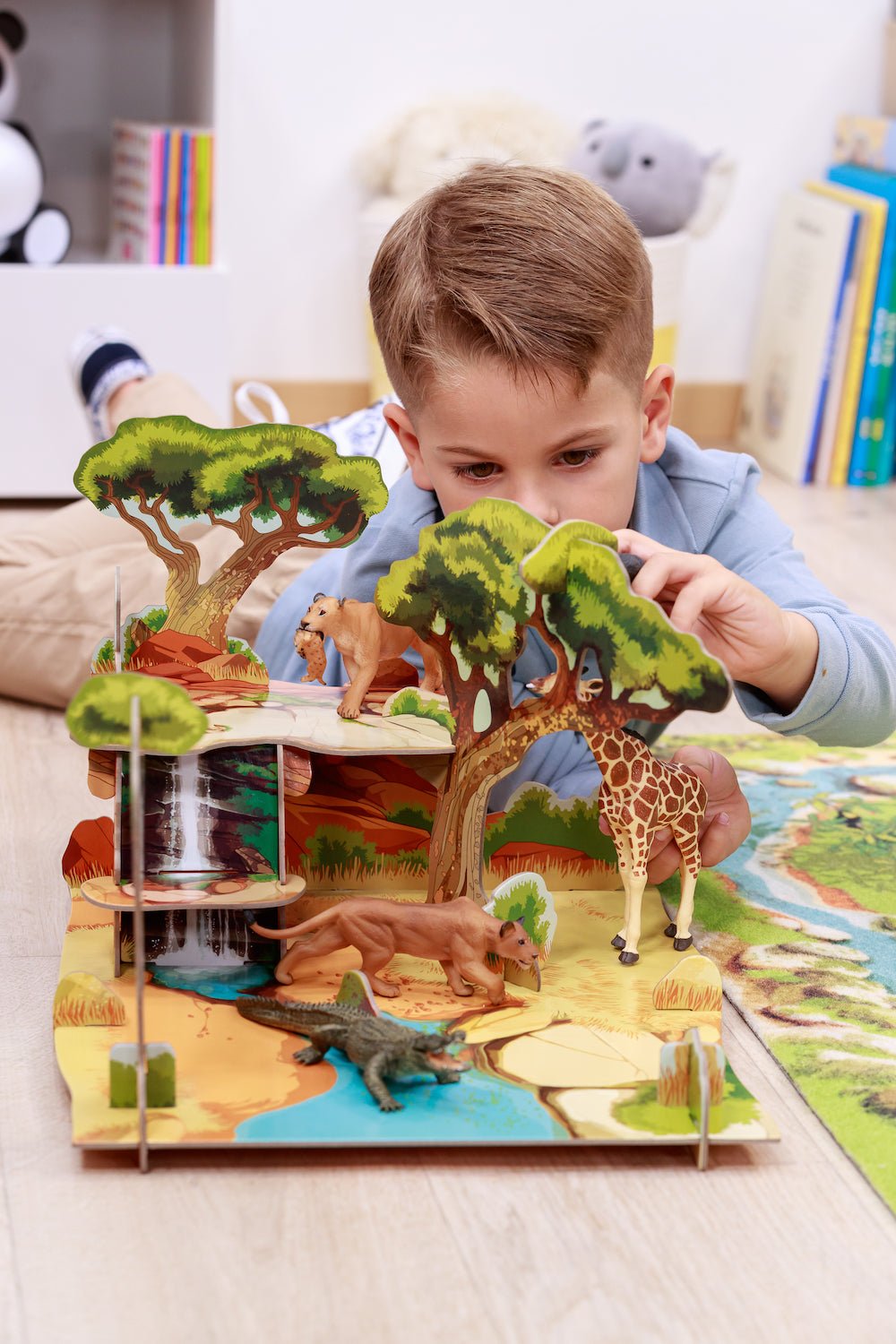 Speelwereld - La Savane - Poppenhuizen en kastelen Papo - In den Olifant