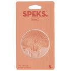Siliconen sensorische sticker Slabs Circle Groove Orange