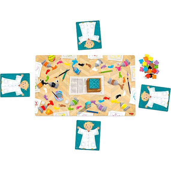 Spel - Kees Kakelbont - Coöperatieve gezelschapsspellen Haba - In den Olifant