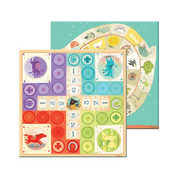 Spelkoffer met dubbelzijdig bordspel - Ludo & Co Junior - Bordspellen Djeco - In den Olifant