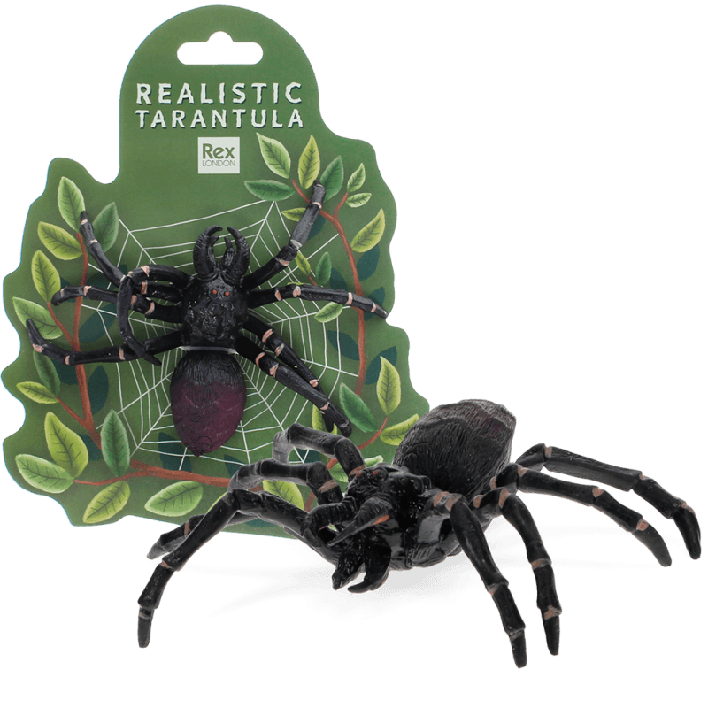 Spin Realistic Tarantula Toy - Speelfiguren REX London - In den Olifant