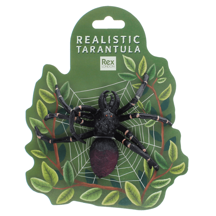 Spin Realistic Tarantula Toy - Speelfiguren REX London - In den Olifant