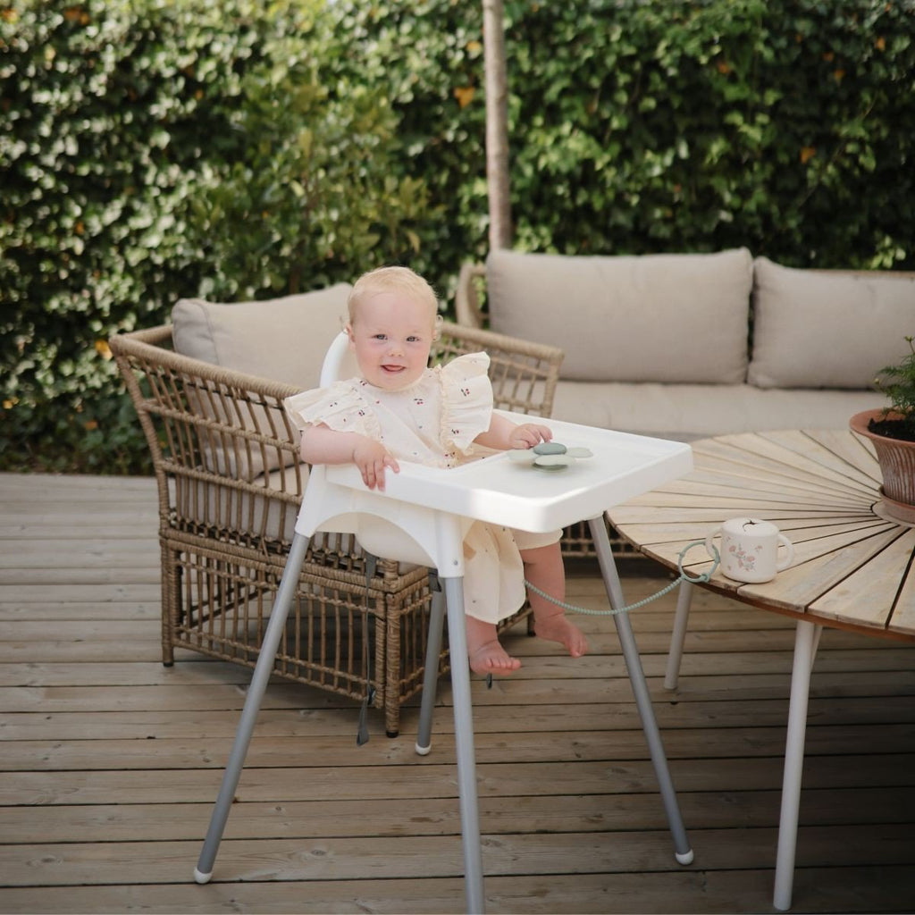 Spinner met zuignap - Suction Spinner Toy Lucky - Activiteitenspeelgoed Mushie - In den Olifant