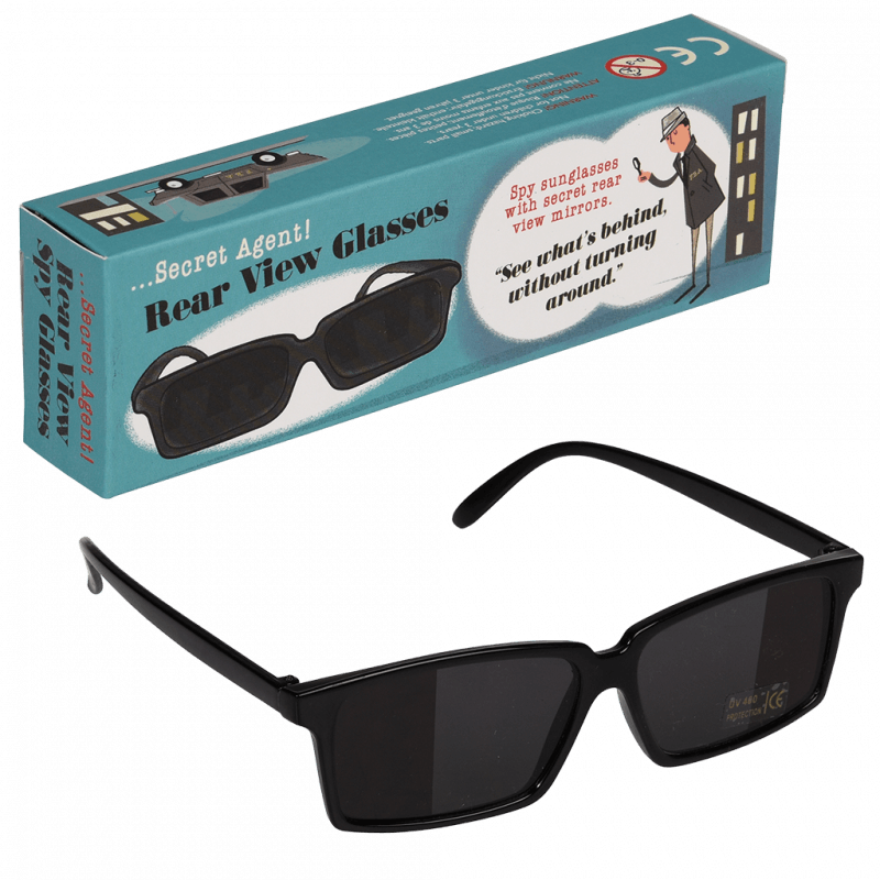 Spion bril - Secret Agent rear view spy glasses - Verkleedaccessoires REX London - In den Olifant