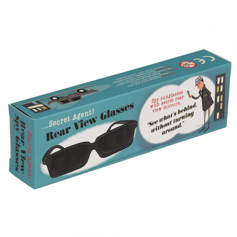 Spion bril - Secret Agent rear view spy glasses - Verkleedaccessoires REX London - In den Olifant