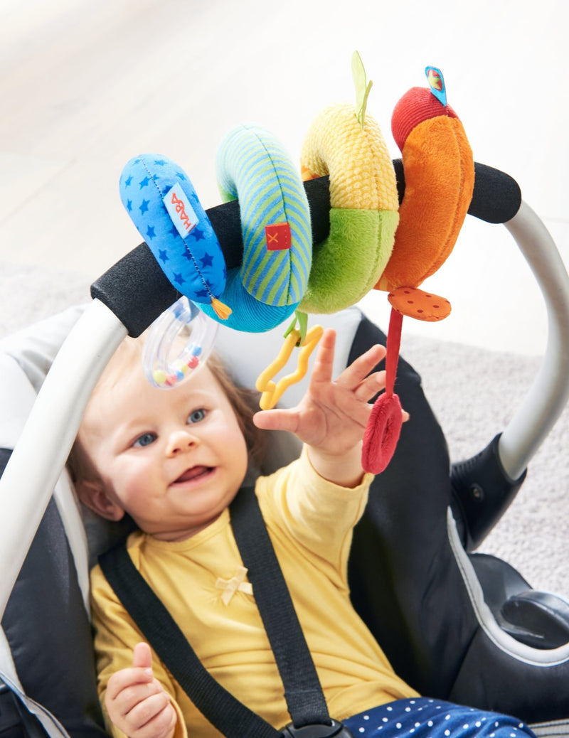 Spiraalmobiel Kakelbont - Wagenspanners Haba - In den Olifant