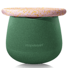 Spring Special Dynamic Small Water Lily - set van 2 + GRATIS Pad Dark Blue - Poefs en kinderzetels Stapelstein - In den Olifant