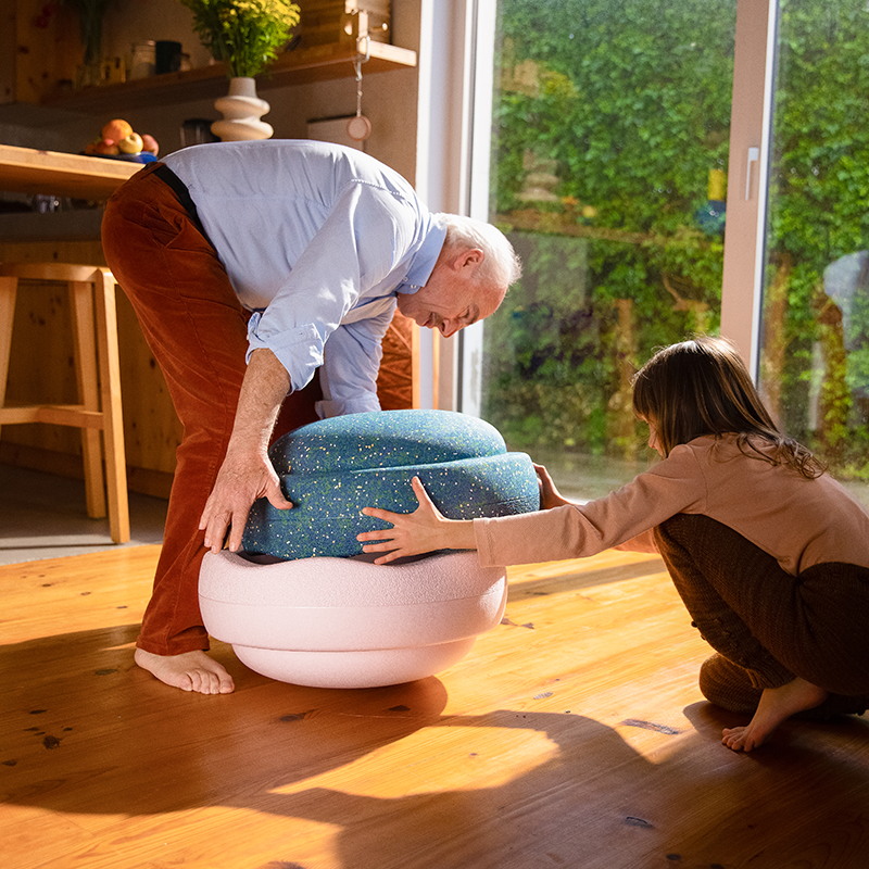 Spring Special Grow Duo - set van 2 XL stenen - Open ended speelgoed Stapelstein - In den Olifant