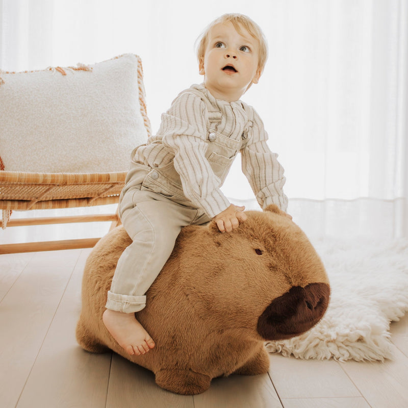 Springdier Soft Bouncy Capibara - Balansspeelgoed Wild & Soft - In den Olifant