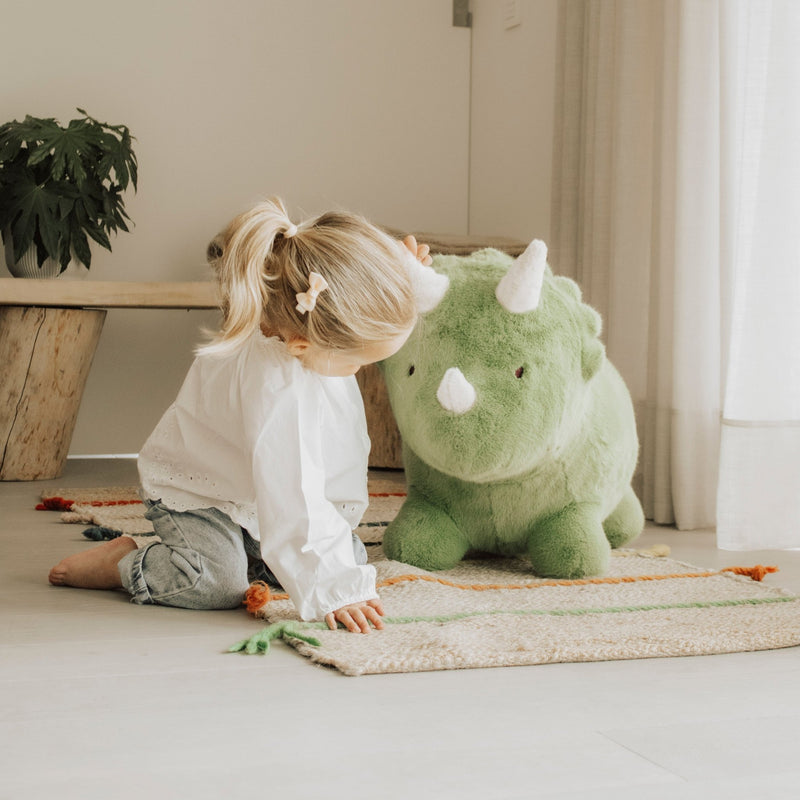 Springdier Soft bouncy dino - Balansspeelgoed Wild & Soft - In den Olifant