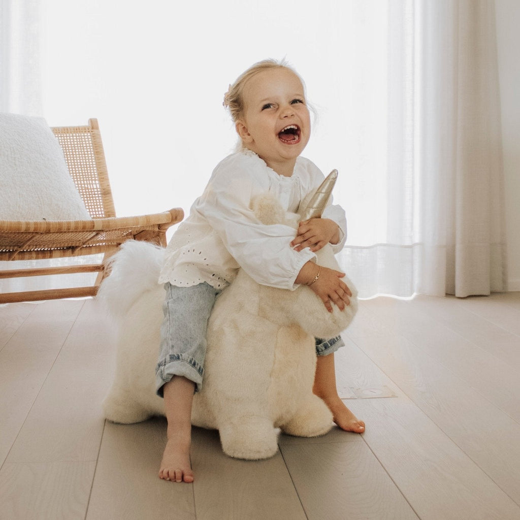 Springdier Soft Bouncy Eenhoorn - Balansspeelgoed Wild & Soft - In den Olifant