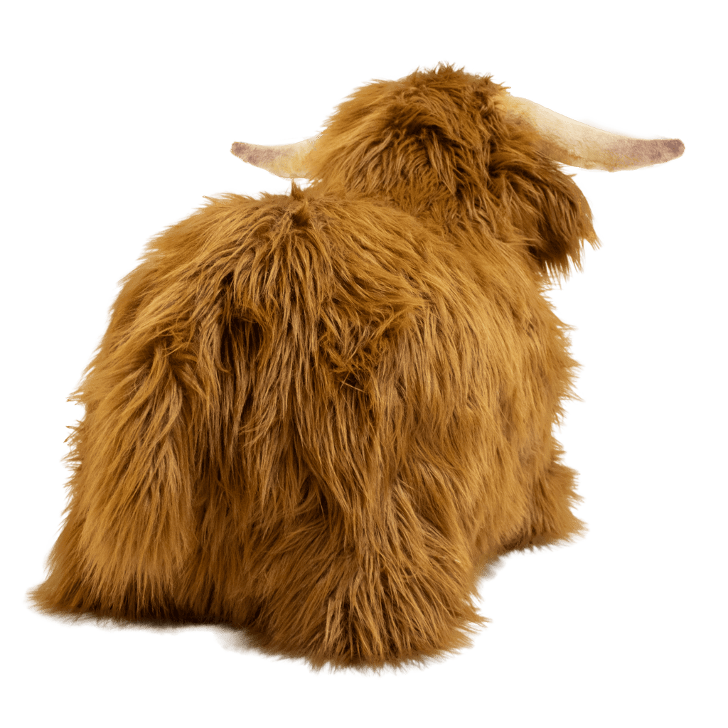 Springdier Soft bouncy Hooglandkoe - Balansspeelgoed Wild & Soft - In den Olifant