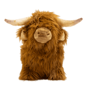 Springdier Soft bouncy Hooglandkoe - Balansspeelgoed Wild & Soft - In den Olifant