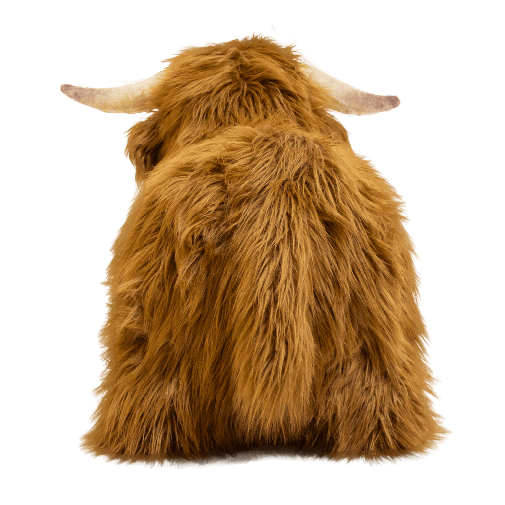 Springdier Soft bouncy Hooglandkoe - Balansspeelgoed Wild & Soft - In den Olifant