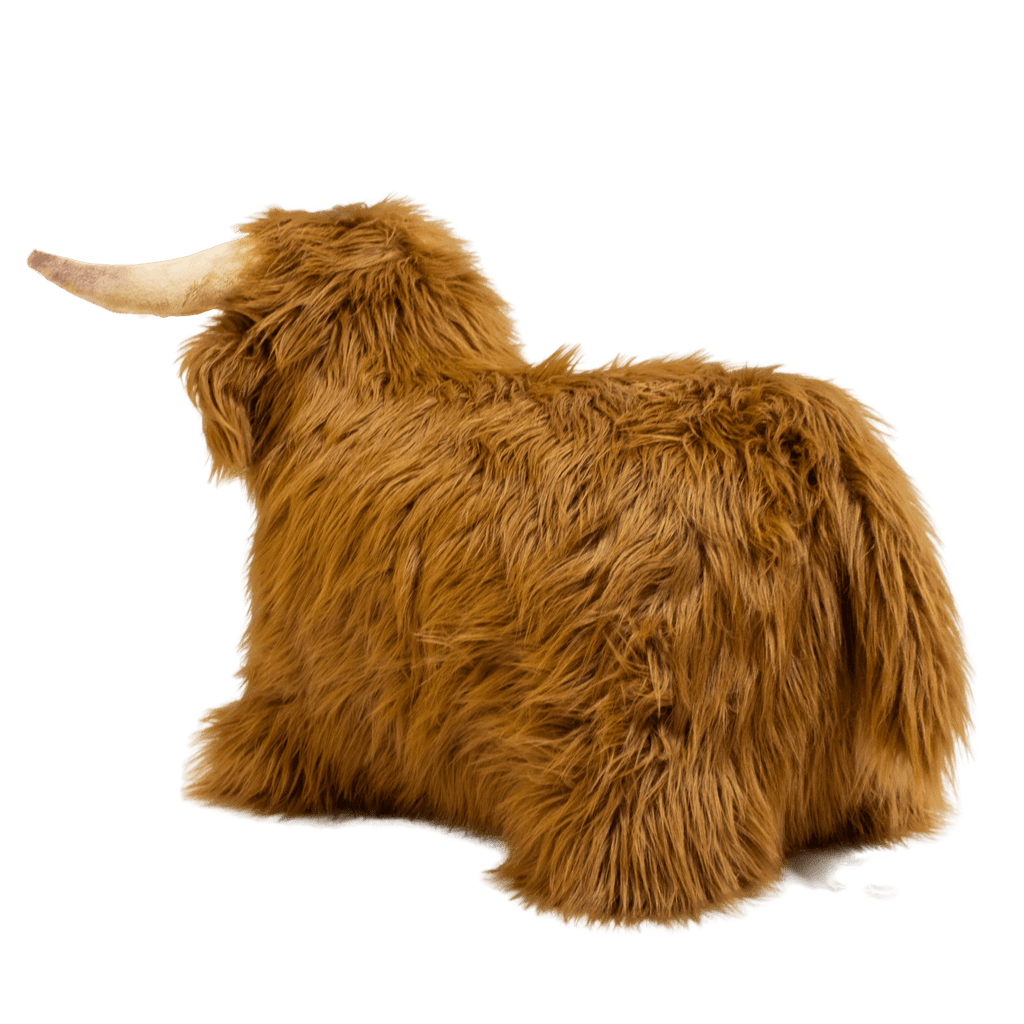 Springdier Soft bouncy Hooglandkoe - Balansspeelgoed Wild & Soft - In den Olifant