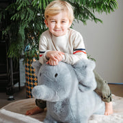 Springdier Soft bouncy Olifant - Balansspeelgoed Wild & Soft - In den Olifant